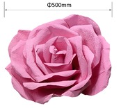 ペーパー ジャイアントフラワー バラ50cm ピンク