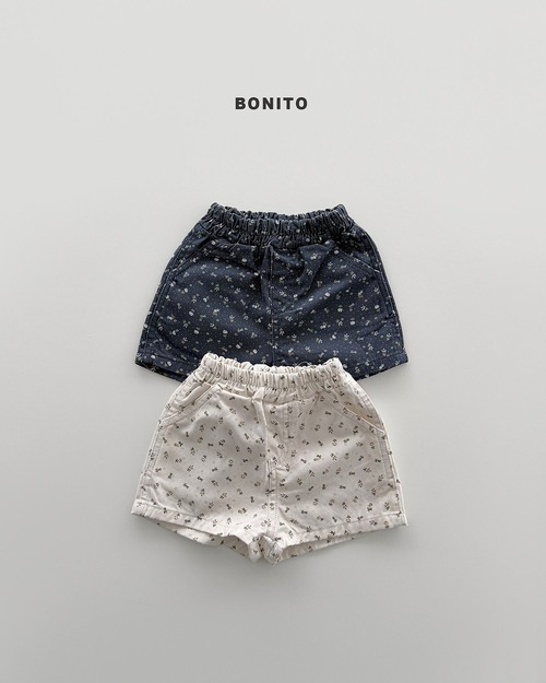 [BONITO] Flower shorts (JS/JM) / [보니토] 플라워쇼츠 (JS/JM)