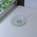 湖氷のようなお皿