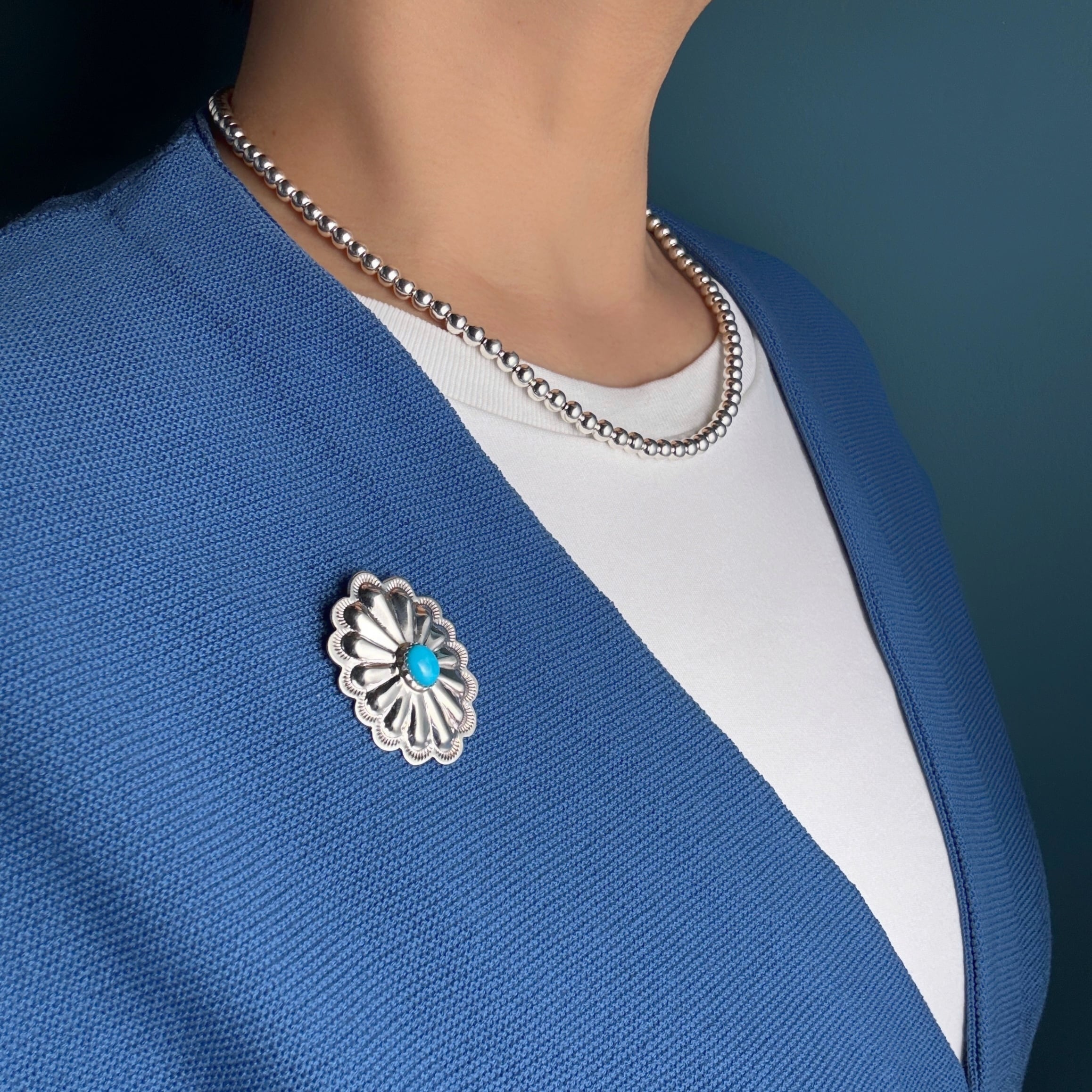 Indian Jewelry》オーバルコンチョ スリーピングビューティー