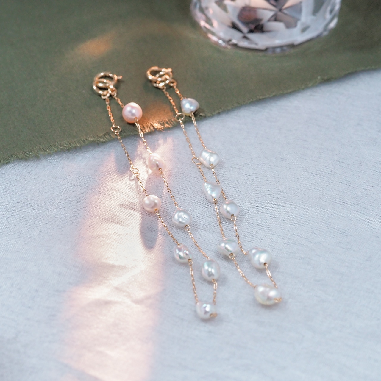 あこやケシパールK18YGブレスレット【WEB限定】A55752/B55753 - 7