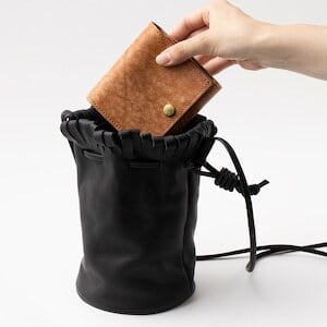 ドローストリングバッグ S（ drawstring S GRY / C0124DN ) | dono