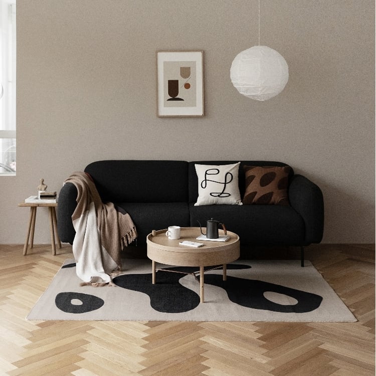 【お取り寄せ】ラグ アート Mサイズ