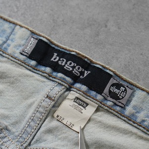 90s Levi's silverTab baggy denim pants "made in USA" [W32L31.5相当] 古着