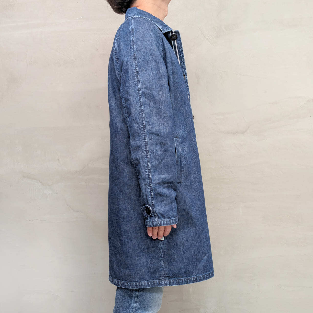 DENIM SHOP COAT USED | BLUE SAKURA JEANS 公式サイト