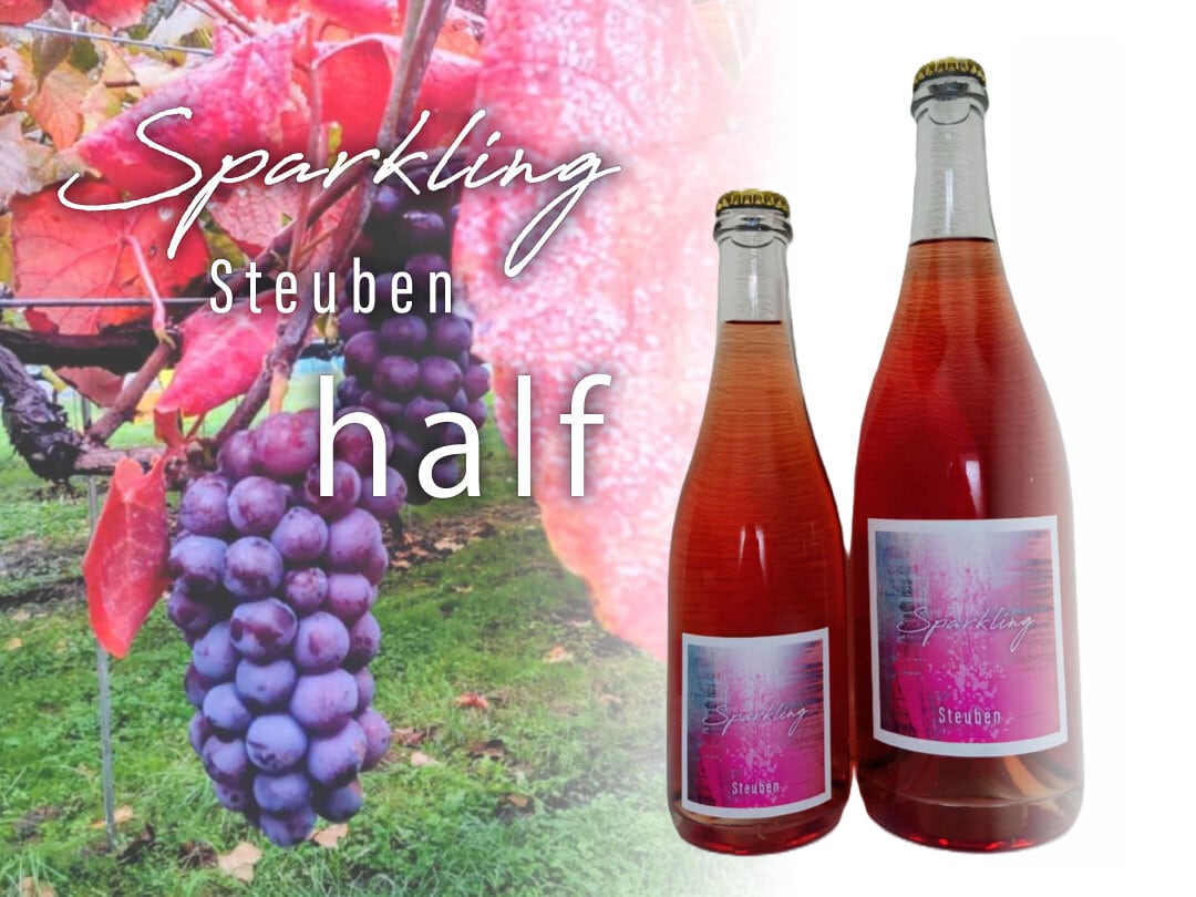 NEW‼ スチューベンスパークリング 2024 飲み切りハーフサイズ | WINERY JUN