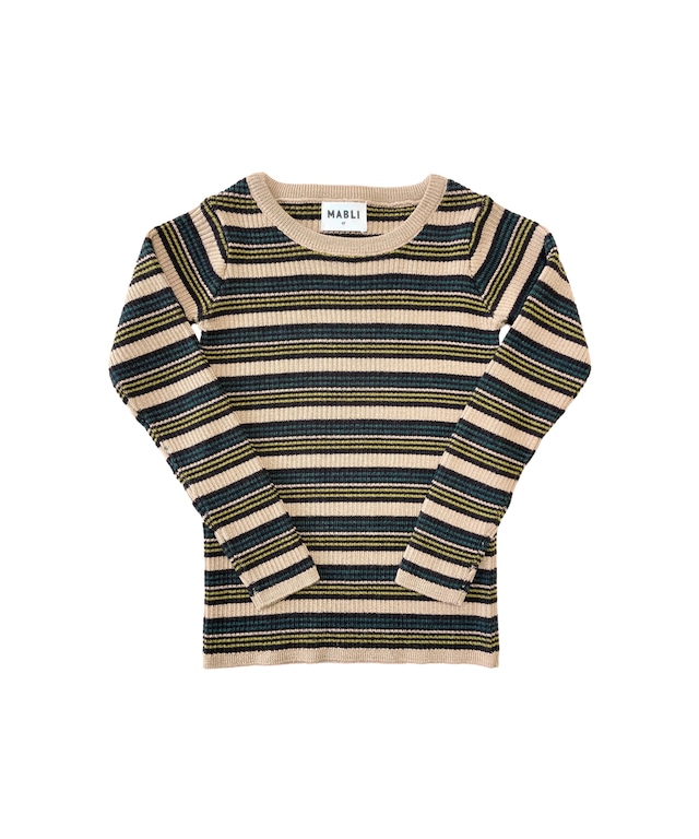 MABLI　CARAVAN PANTS - TREE HOUSE STRIPE(2y)