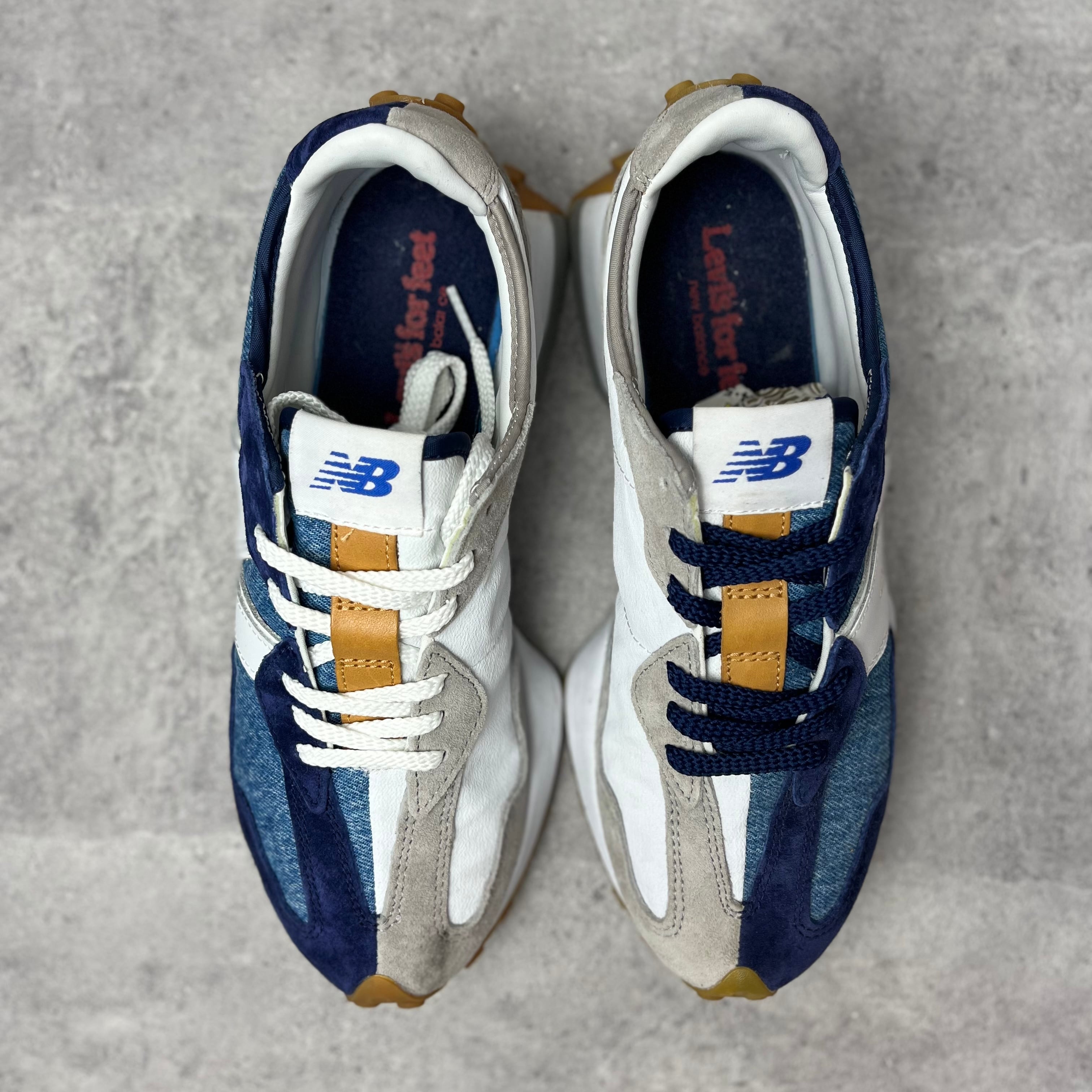 美品　newbalance ニューバランスジャージジャケット　Ｌサイズ ネイビー