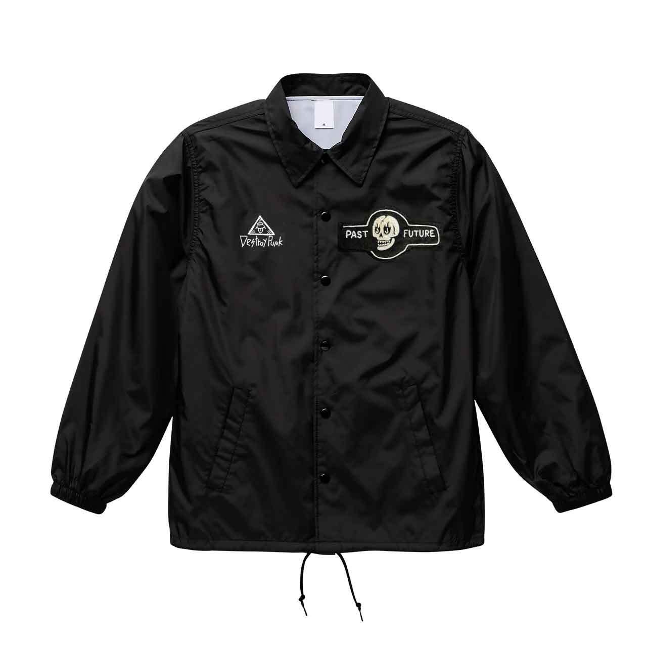 BUMP x ROCKSTAR HOUSE x CIXEUR Coach Jacket ”PAST FUTURE” black