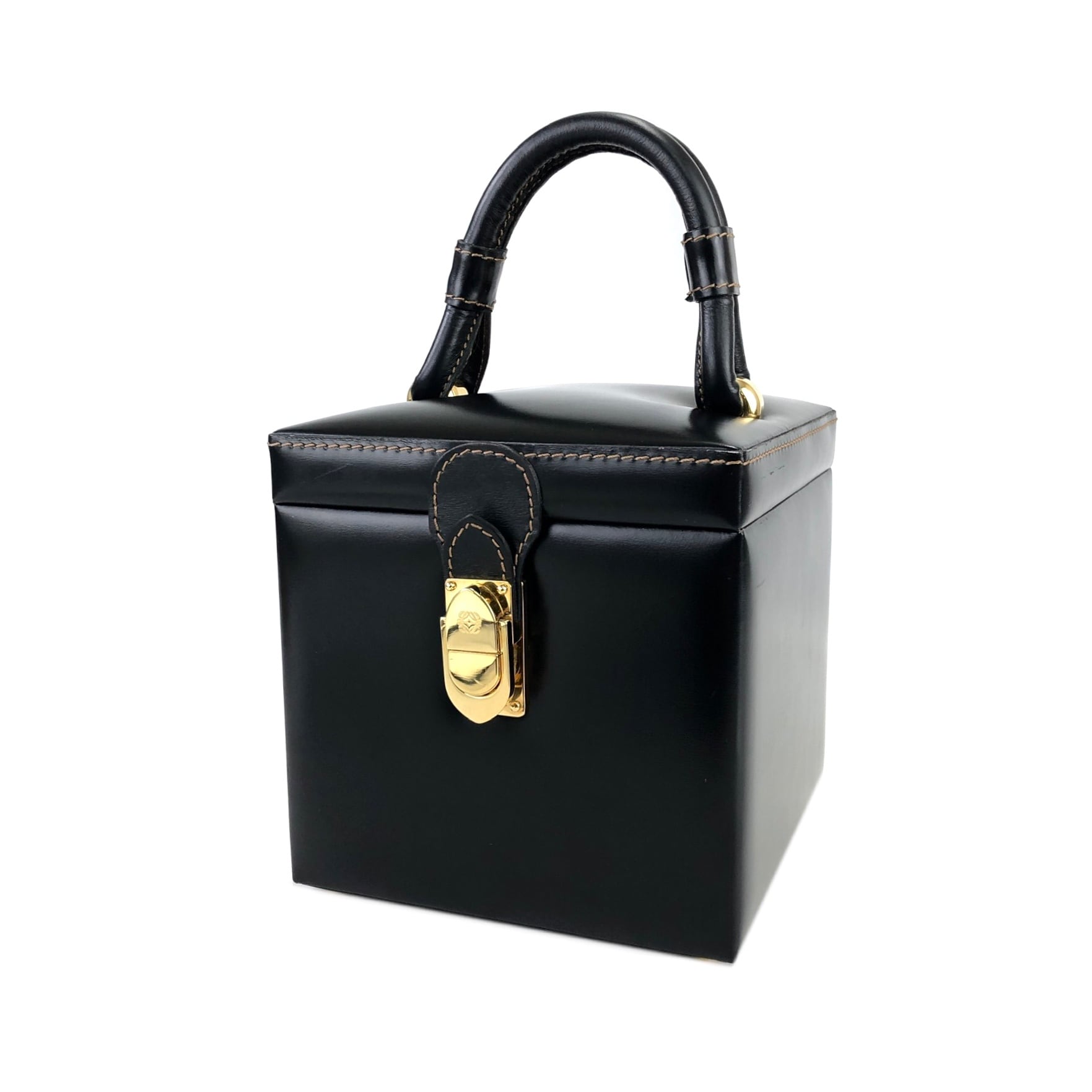 LOEWE ボックス ホワイト/ブラック(ロエベ LOEWE ハンド LOEWE ボックス ホワイト/ブラック(ロエベ LOEWE ハンド
