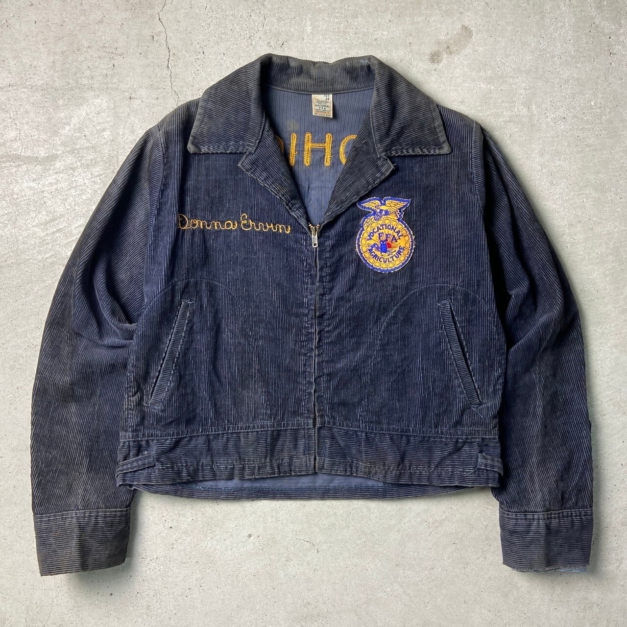 60〜70年代 FFA アメリカ国立農業学校 ファーマーズジャケット 38 