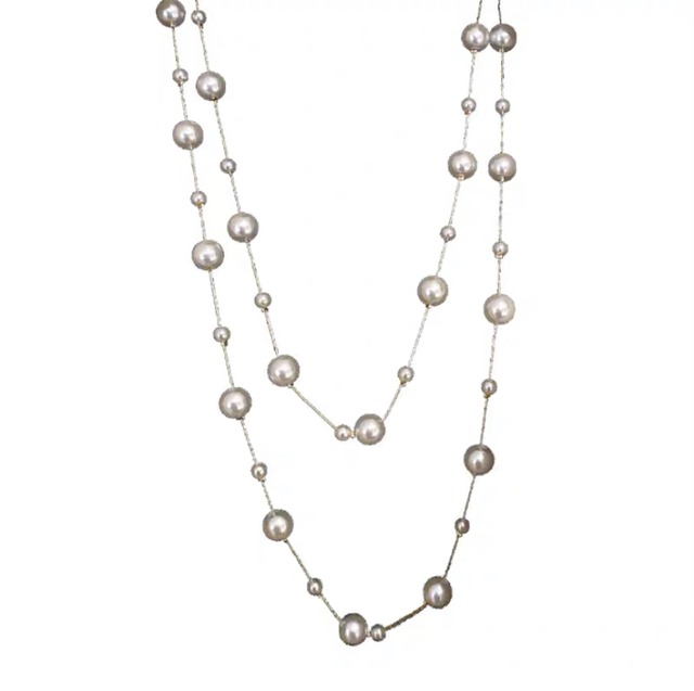 pearl linking necklace