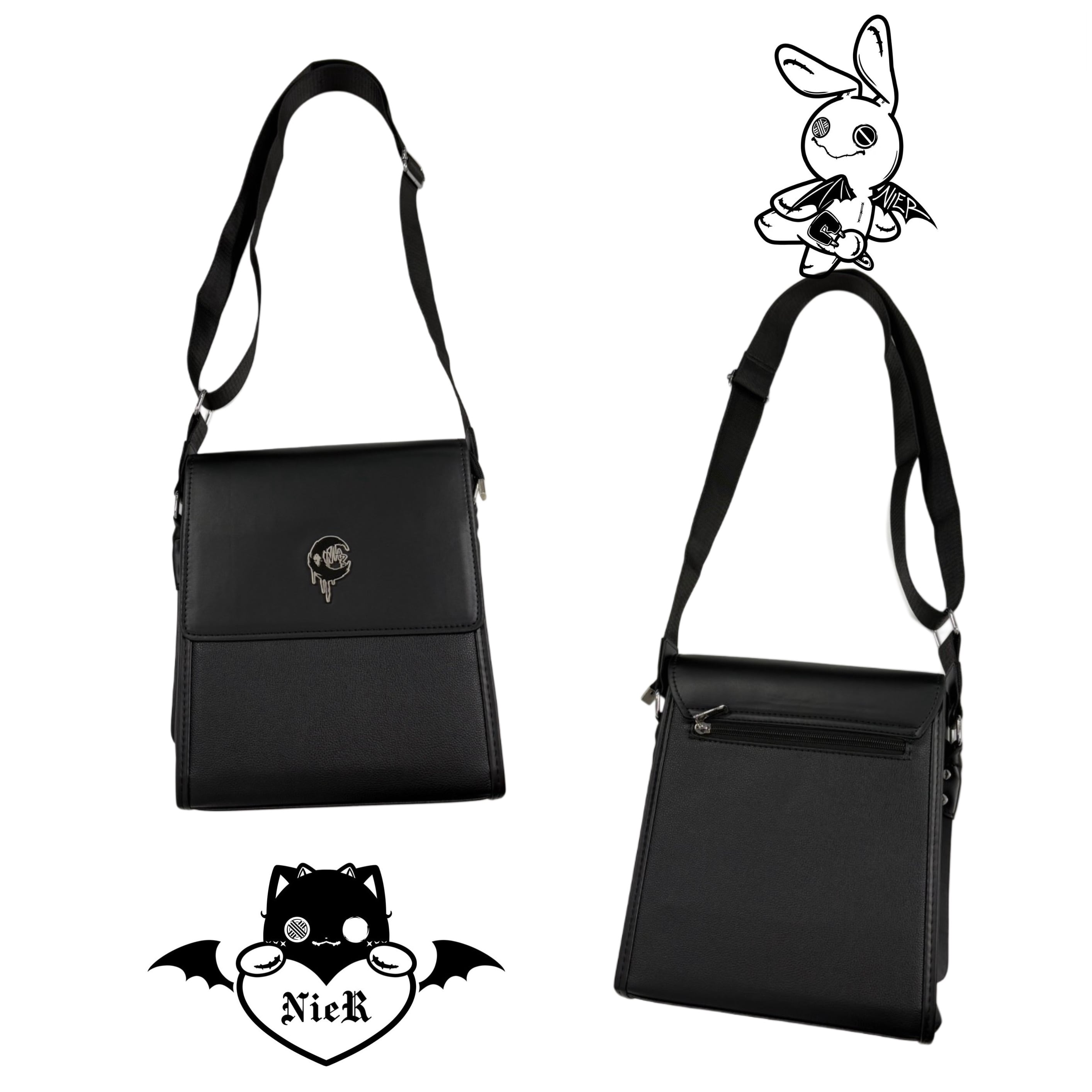 NIER MULTI-POCKET FLAP SHOULDER BAG【ロゴプレート付き】 | NIER