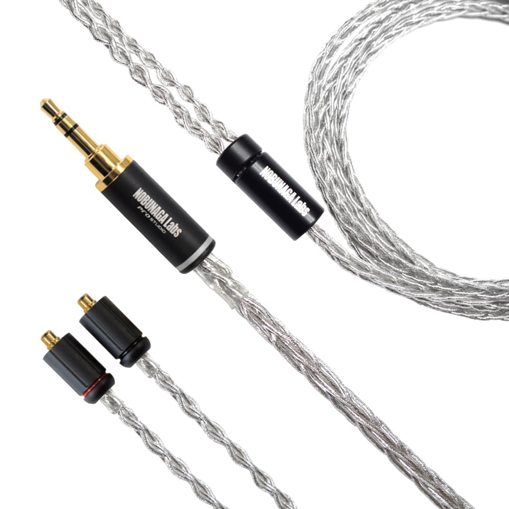 《SALE》【特選アウトレット】越百 (こすも): NOBUNAGA Labs VISION:3.5mm3極ステレオミニプラグ対応 MMCXリケーブル