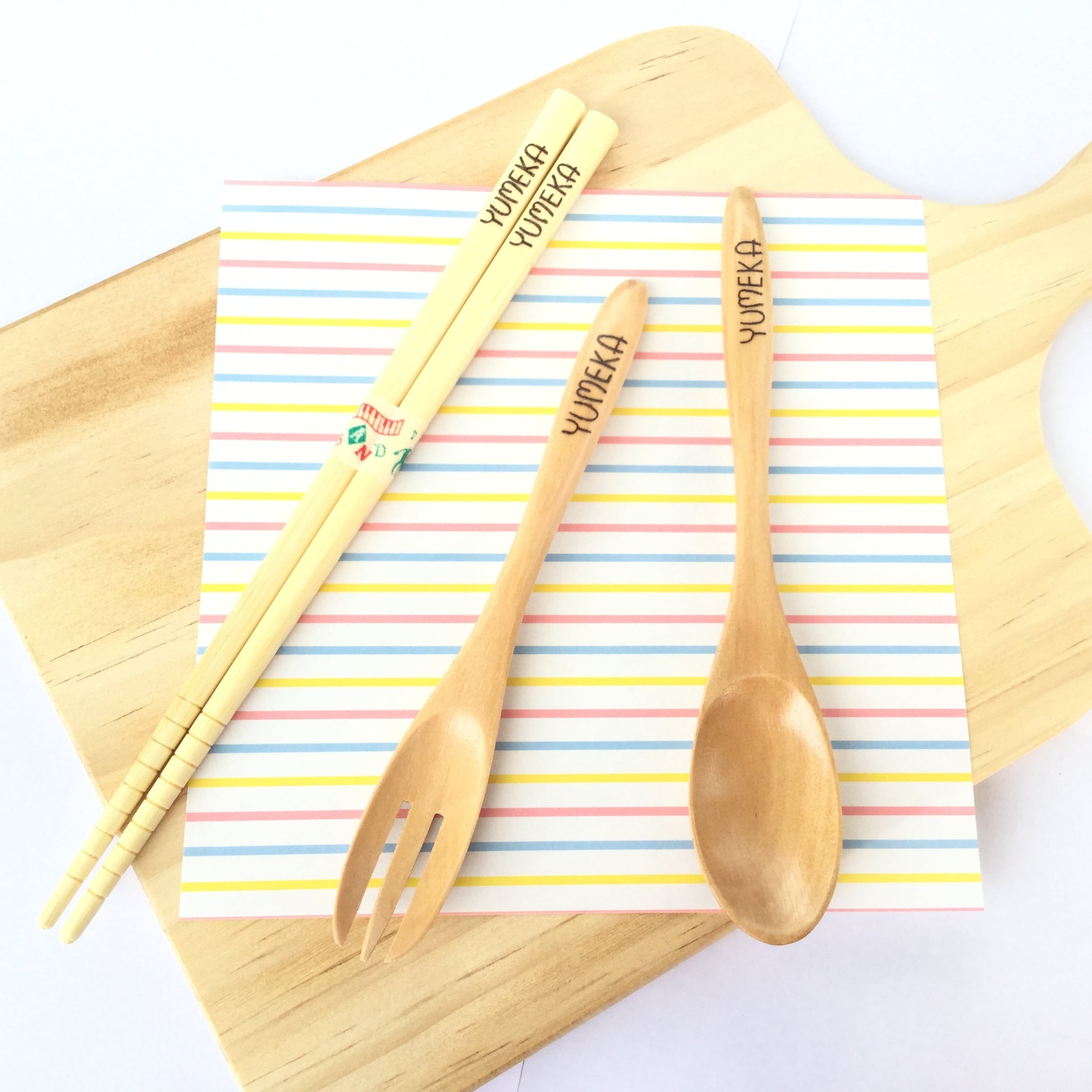 お名前入り♡プレゼントにも ♡スプーンフォーク箸セット♡ タランチュラ 