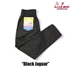 クックマン シェフパンツ Chef Pants Black Jaguar ブラック ジャガー アメリカ アメリカン 豹柄 COOKMAN Cookman ユニセックス 男女兼用 ワークパンツ