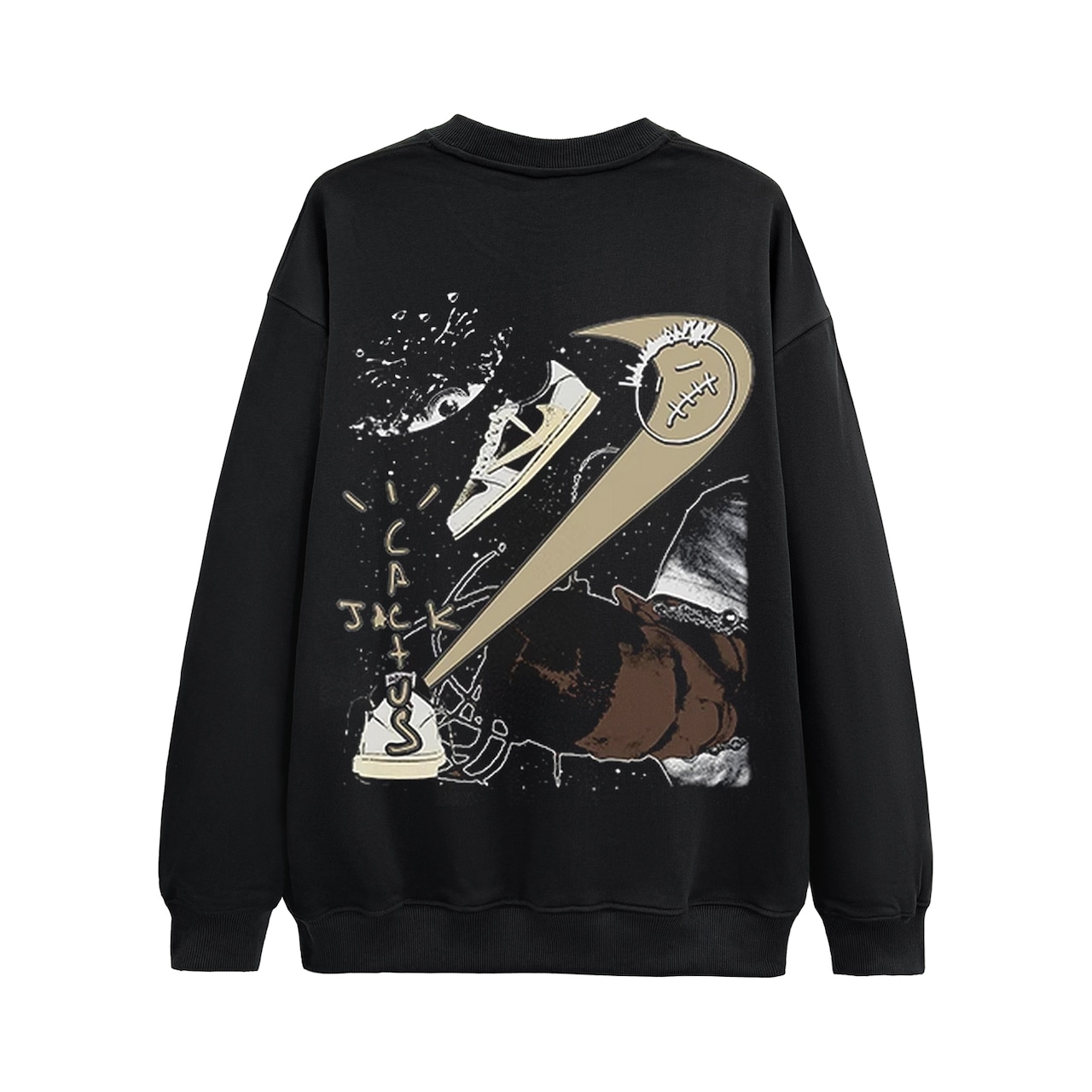 VINTAGE ストリート Travis Scott パーカー/スウェット T1144