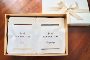 【ギフトセット】紅茶・チャイ・ハーブのティーバッグ（4種×2包）