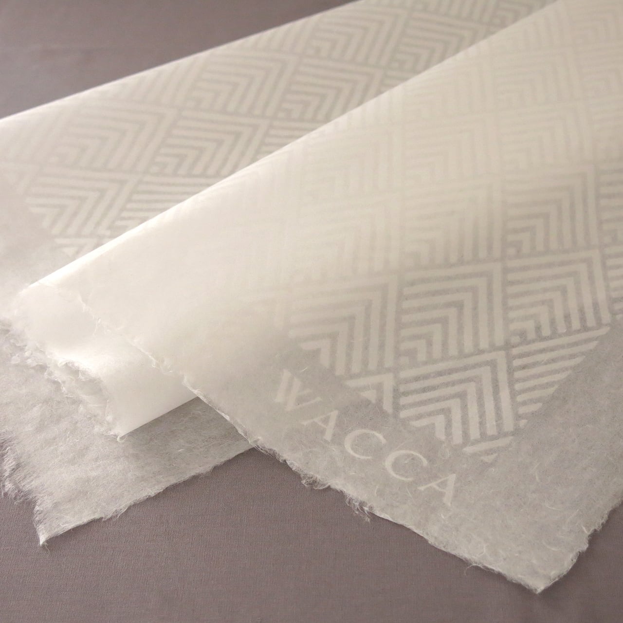 手漉き 楮薄様紙 菱青海波