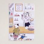 【出口かずみ】ポストカード「ネボウ化粧品」