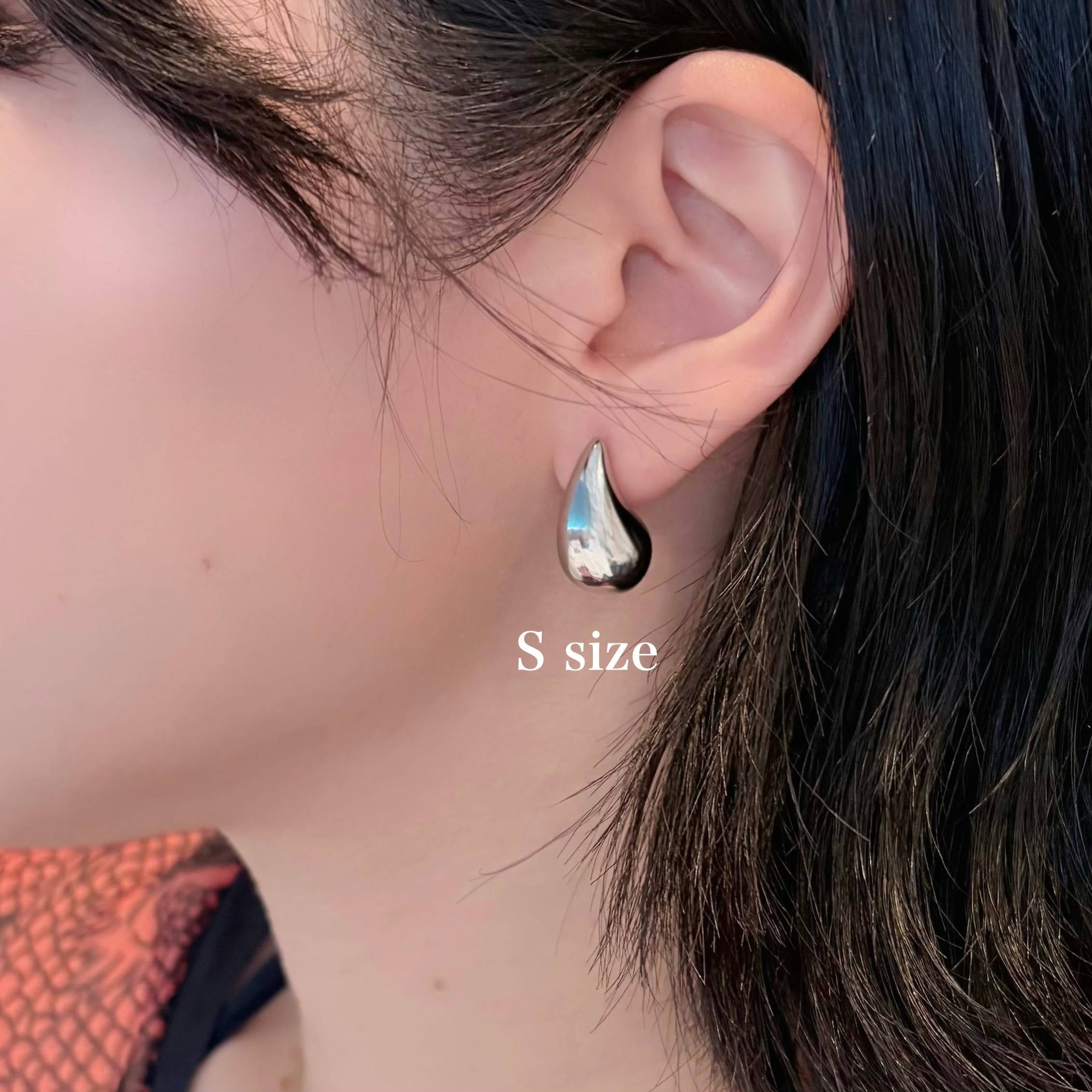 ドロップカーブピアス（ステンレス 金属アレルギー対応） | OWLZ