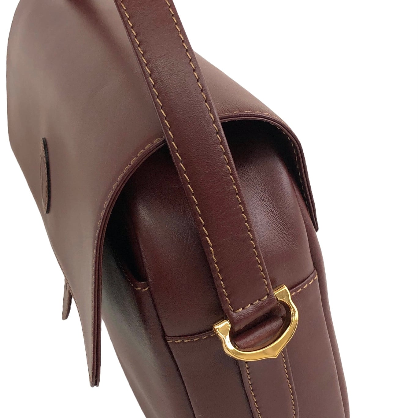 Cartier カルティエ マストライン ショルダーバッグ ボルドー vintage