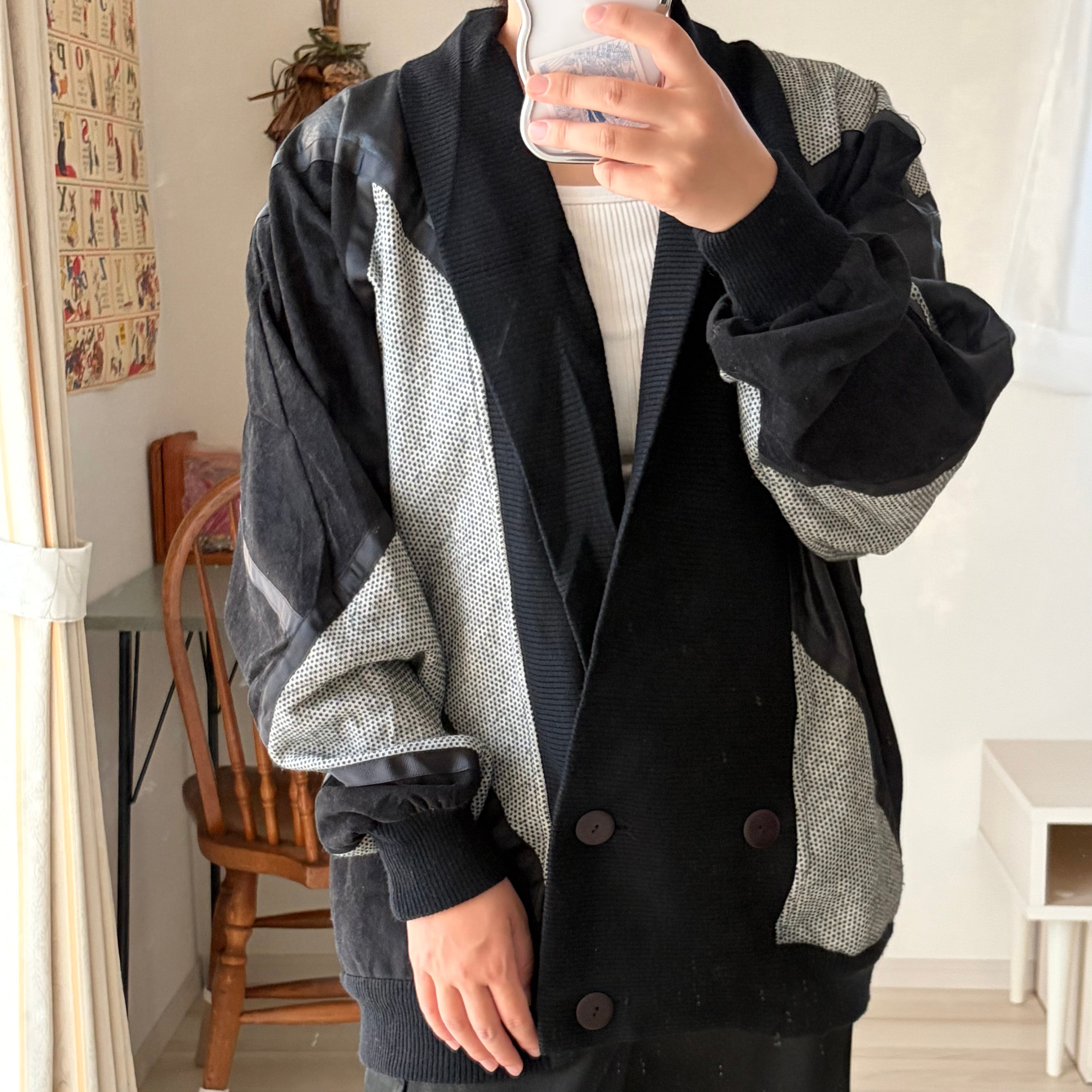 cardigan 古着 カーディガン オーバーサイズ