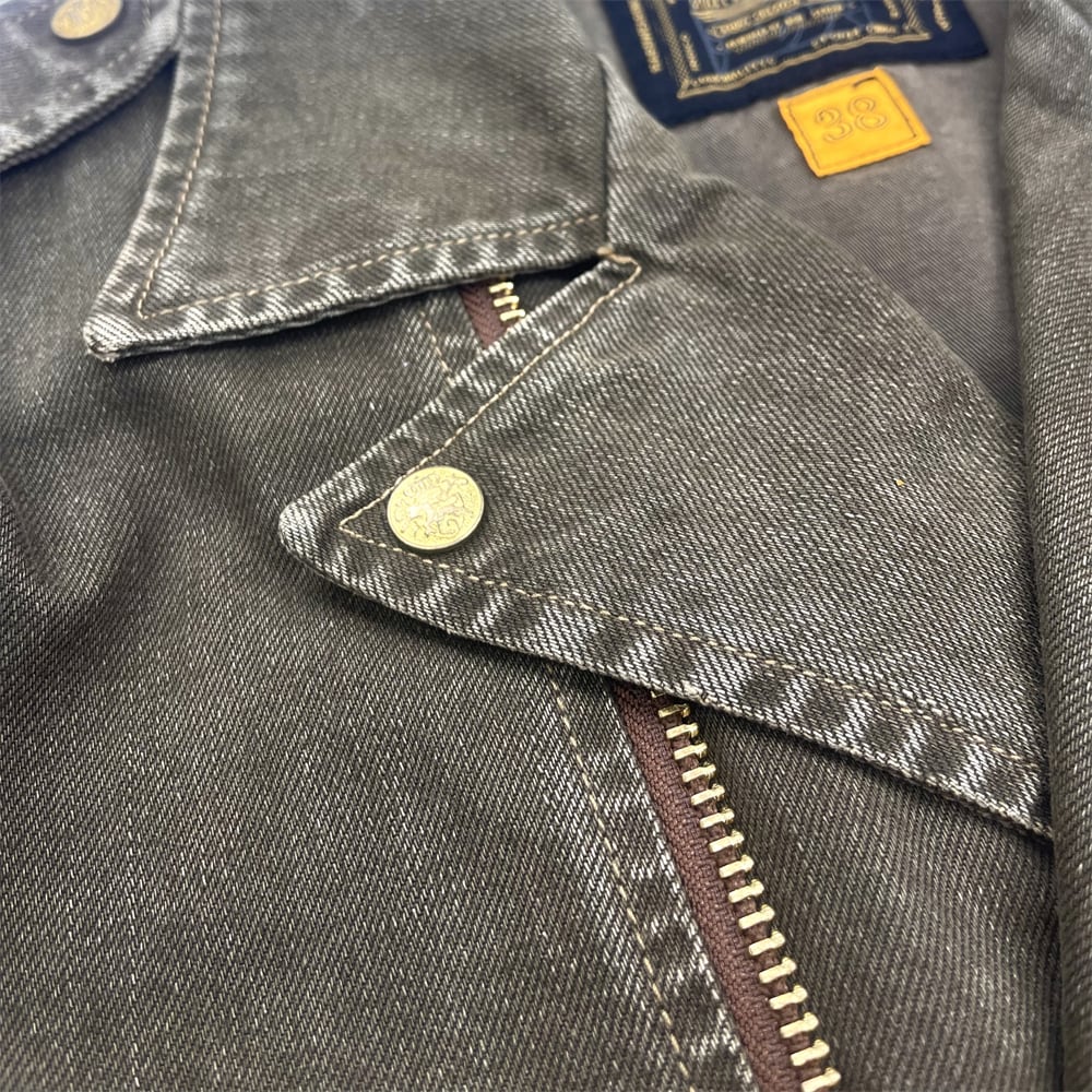 11.5OZコットン ダブルライダースジャケット L0180 | アメカジ SHOP