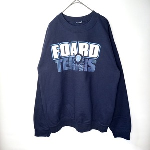 FOARD TENNIS　クルーネック　スウェット　トレーナー　カレッジプリント