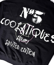【直営限定ITEM】COOLA No.5 プリントフーディー (WHITE) CQ-47118H