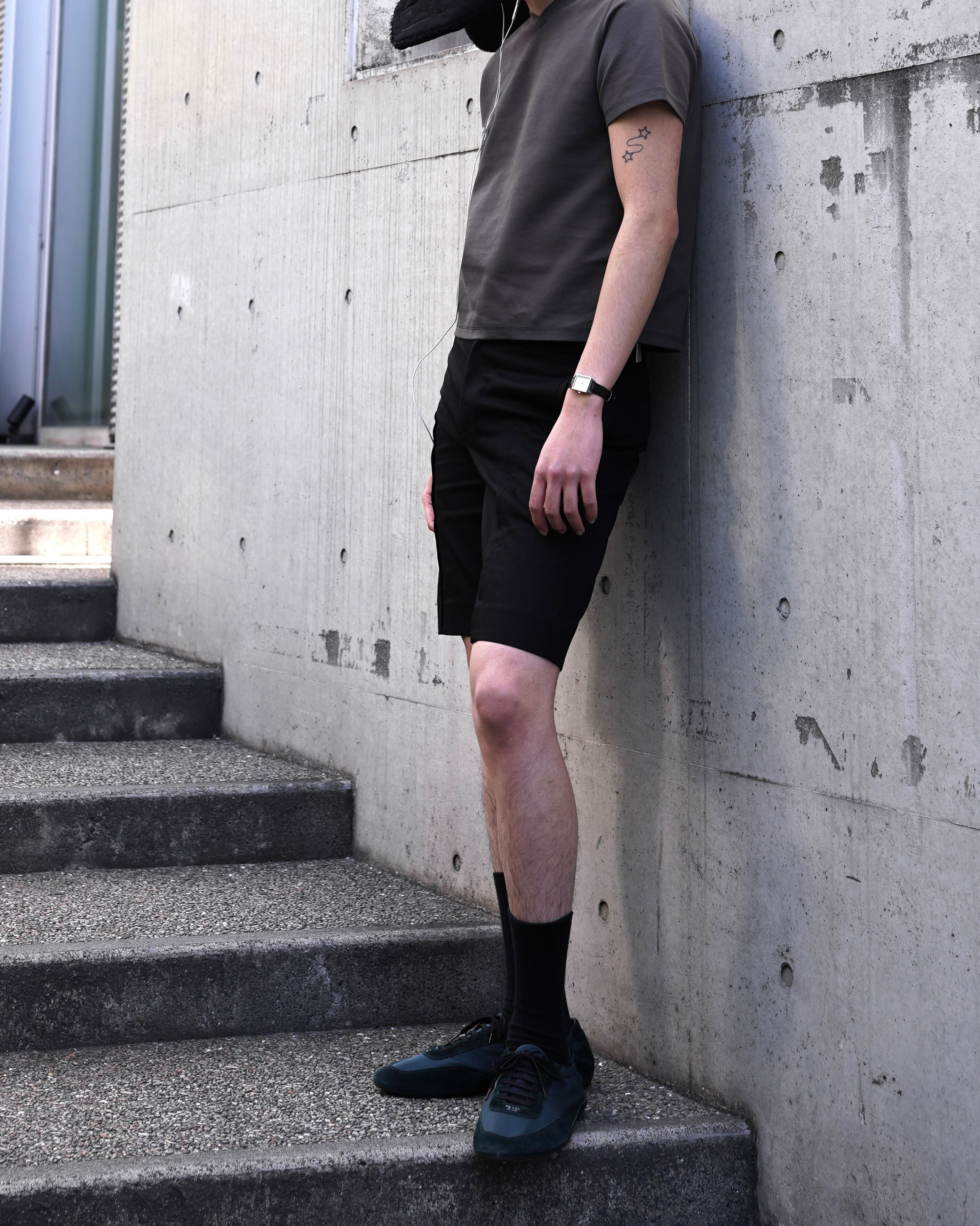 Pet-tree-kor SS26 CRACKLIGHT SHORTS BLACK | hypeofficial