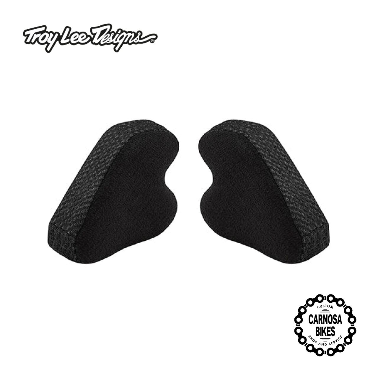 Troy Lee Designs】STAGE CHEEK PAD [ステージ チークパッド] Black