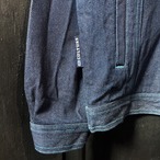 90s〜00s CULTURE JEANS バック刺繍デニムジャケット XL