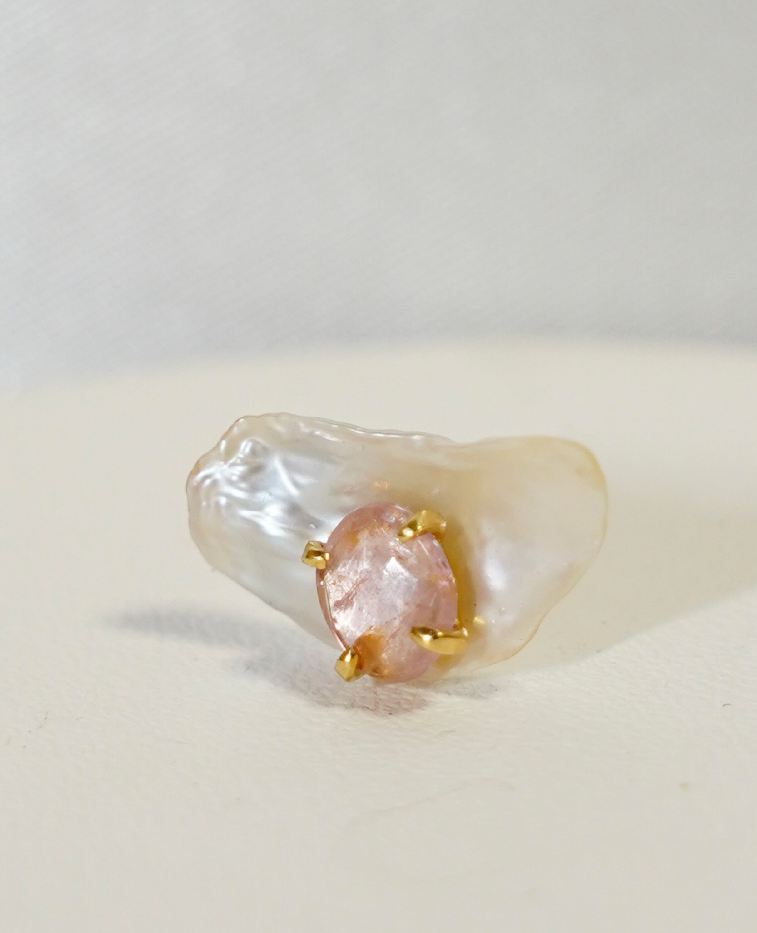 (SV)Thalatta pierced(Pink Tourmaline)
