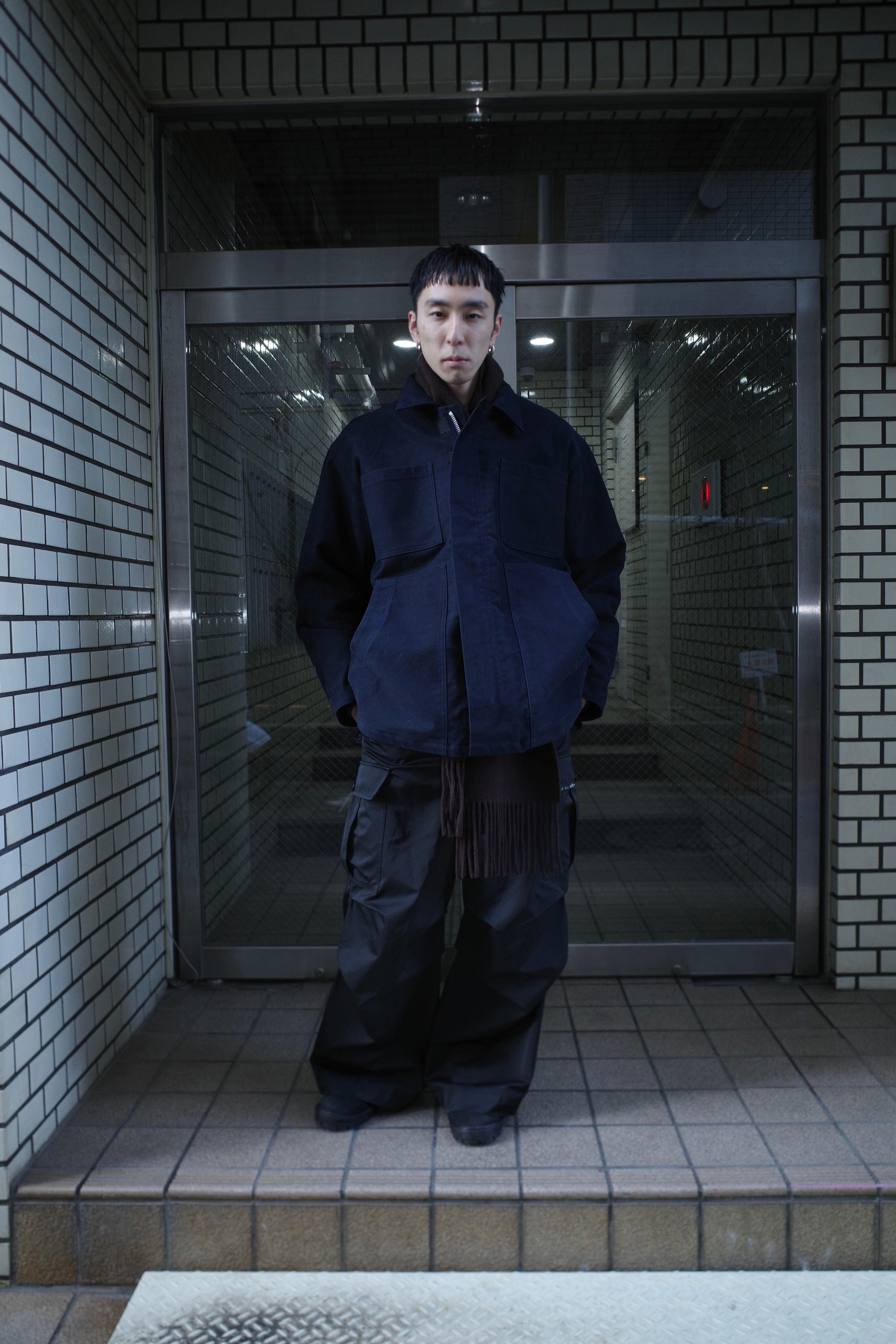 MAN-TLE Jebok Coat Night Moleskin R19J1 | BEST PACKING STORE