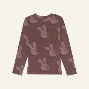the campamento/Rabbits Brown T-shirt