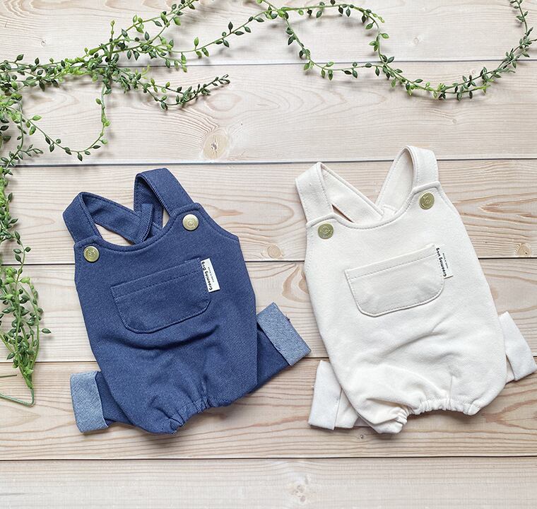 ポケットオーバーオール S ~ XL 2color / 犬服 新作 春夏 ロンパース ドッグウェア 犬の服 ワンコ服 可愛い 猫 tsu28