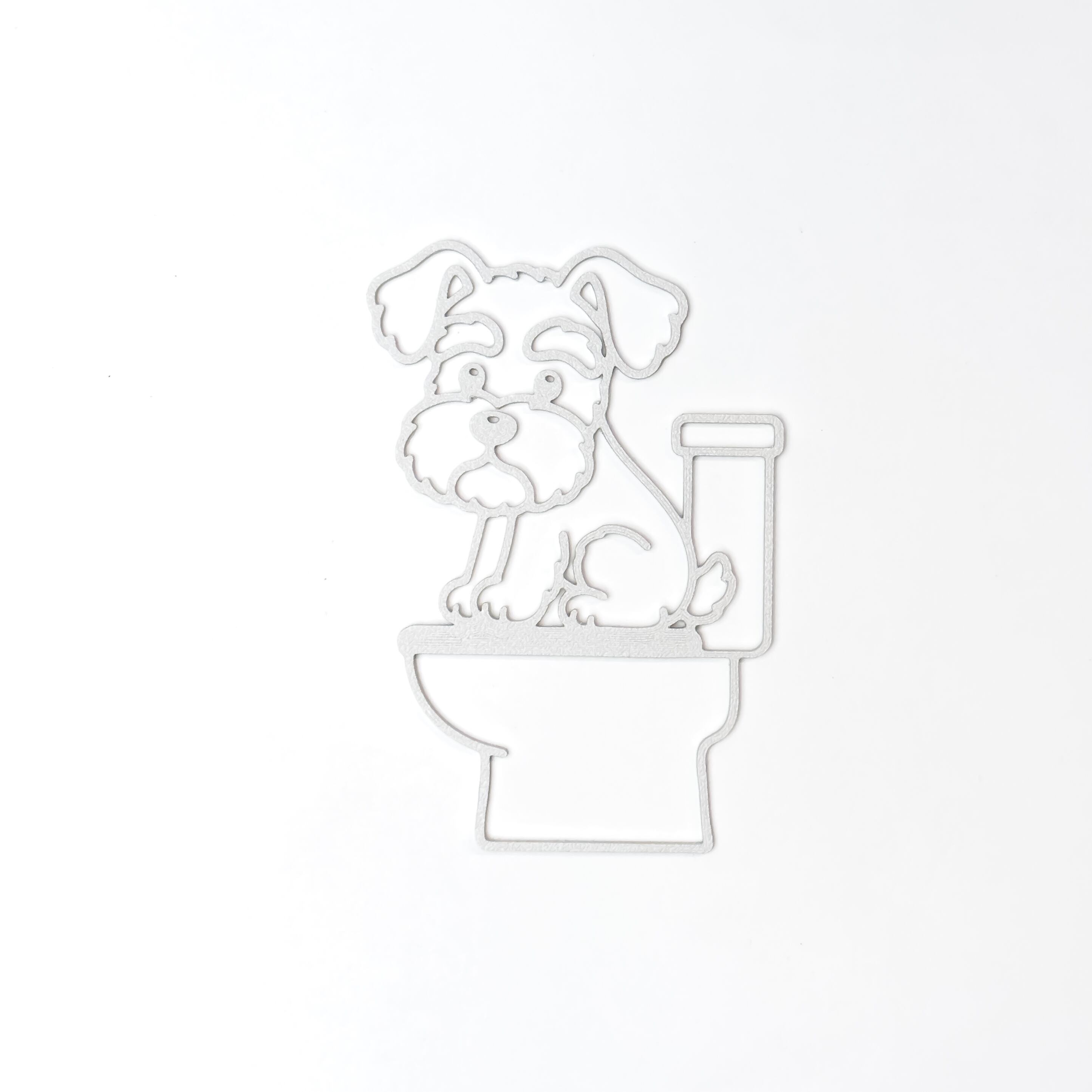 シュナウザー ／トイレサイン | iw design kyoto