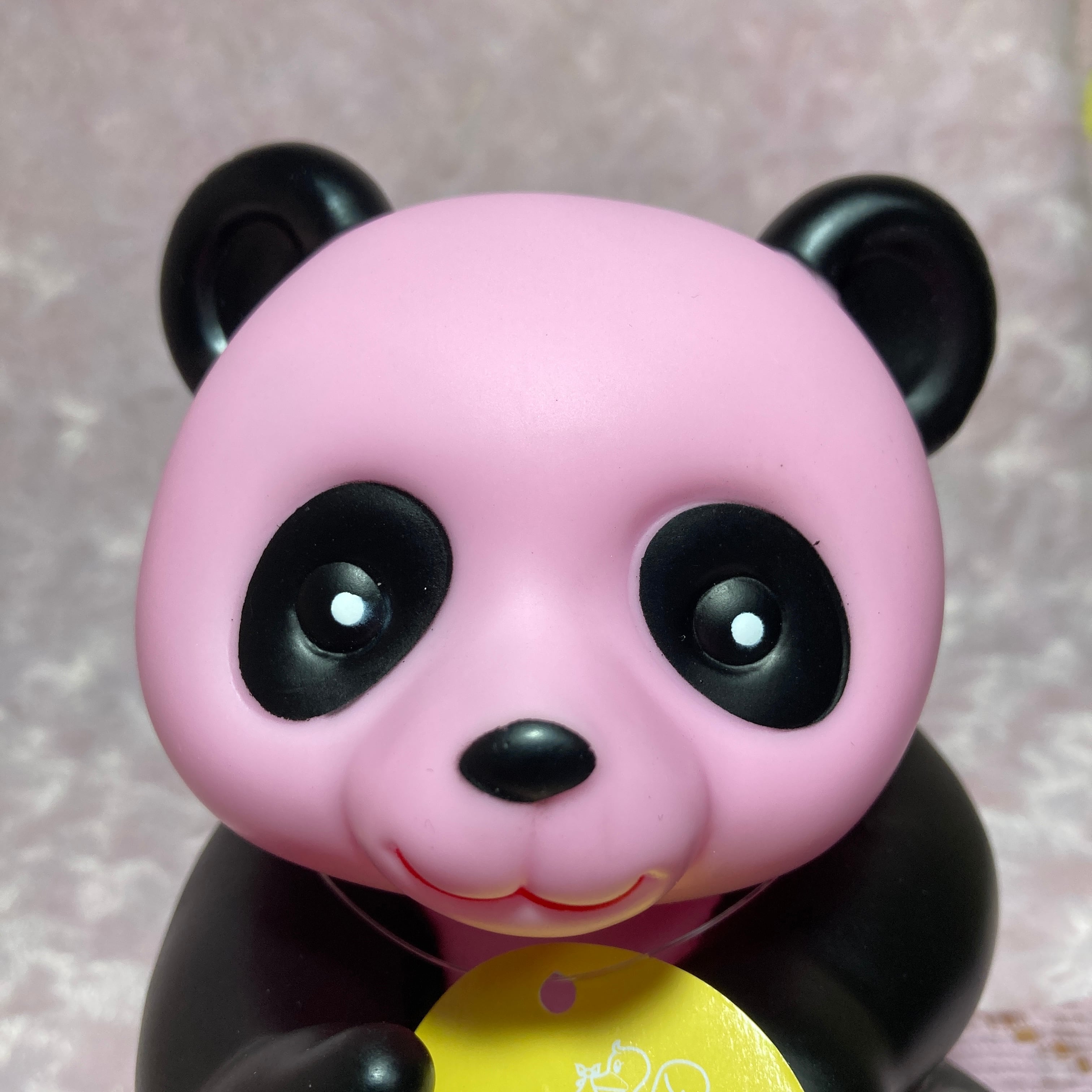 パンダ アニマル ソフビ 可愛い お座りパンダ 人形 雑貨 昭和レトロ