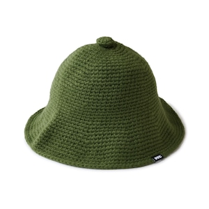 FTC / CROCHET BUCKET HAT OLIVE