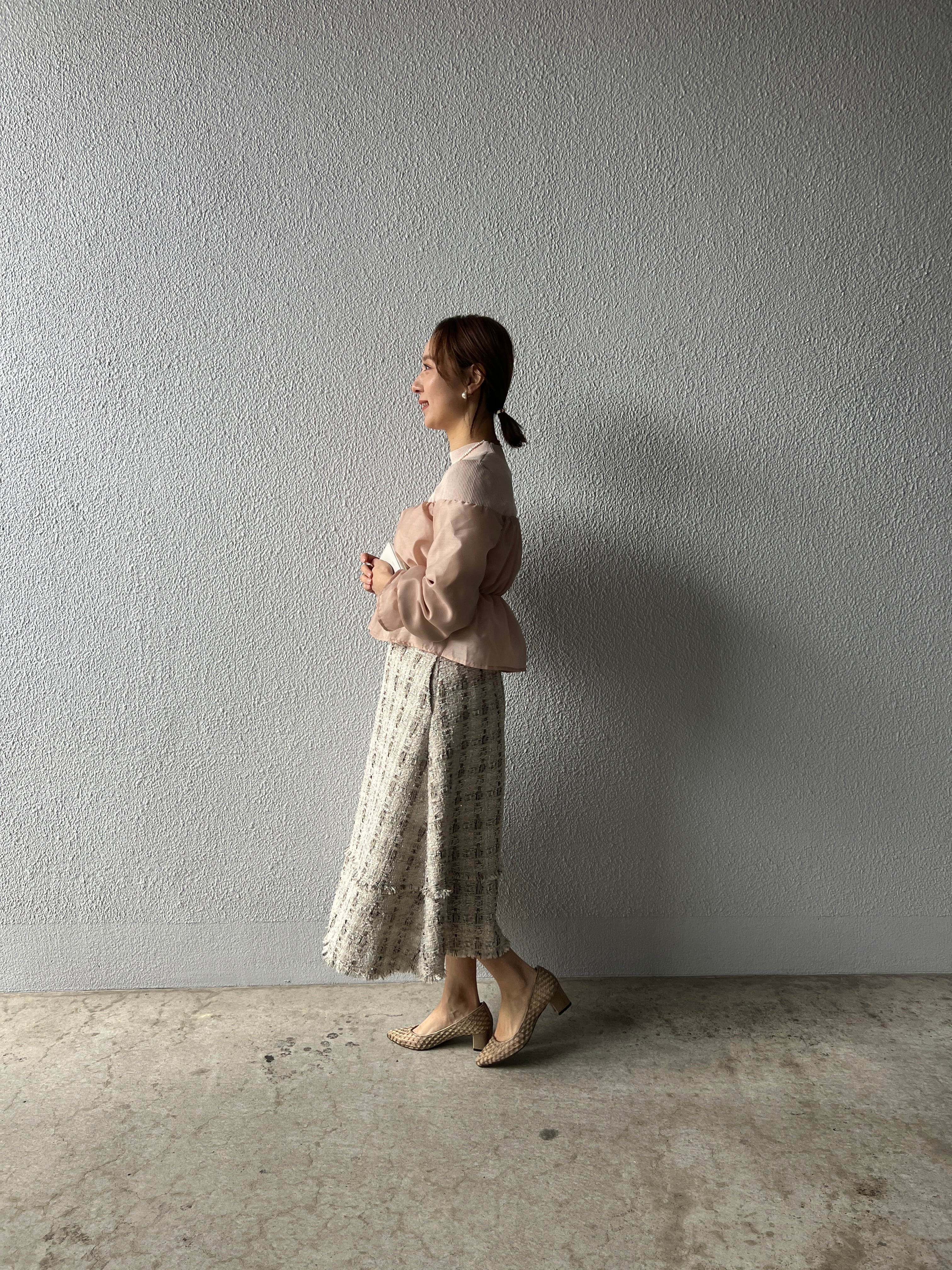 【DONA MARIE】オフショル風ドッキングニット 145012