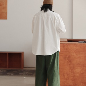 ビッグポケット シンプルワークシャツ A1872
