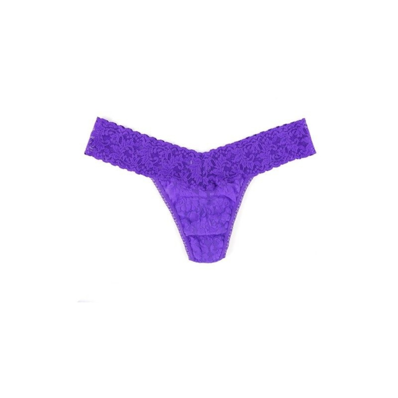 HANKY PANKY / シグニチャー レース ロー ライズ タンガ (ヴィベイシャス バイオレット) - 1