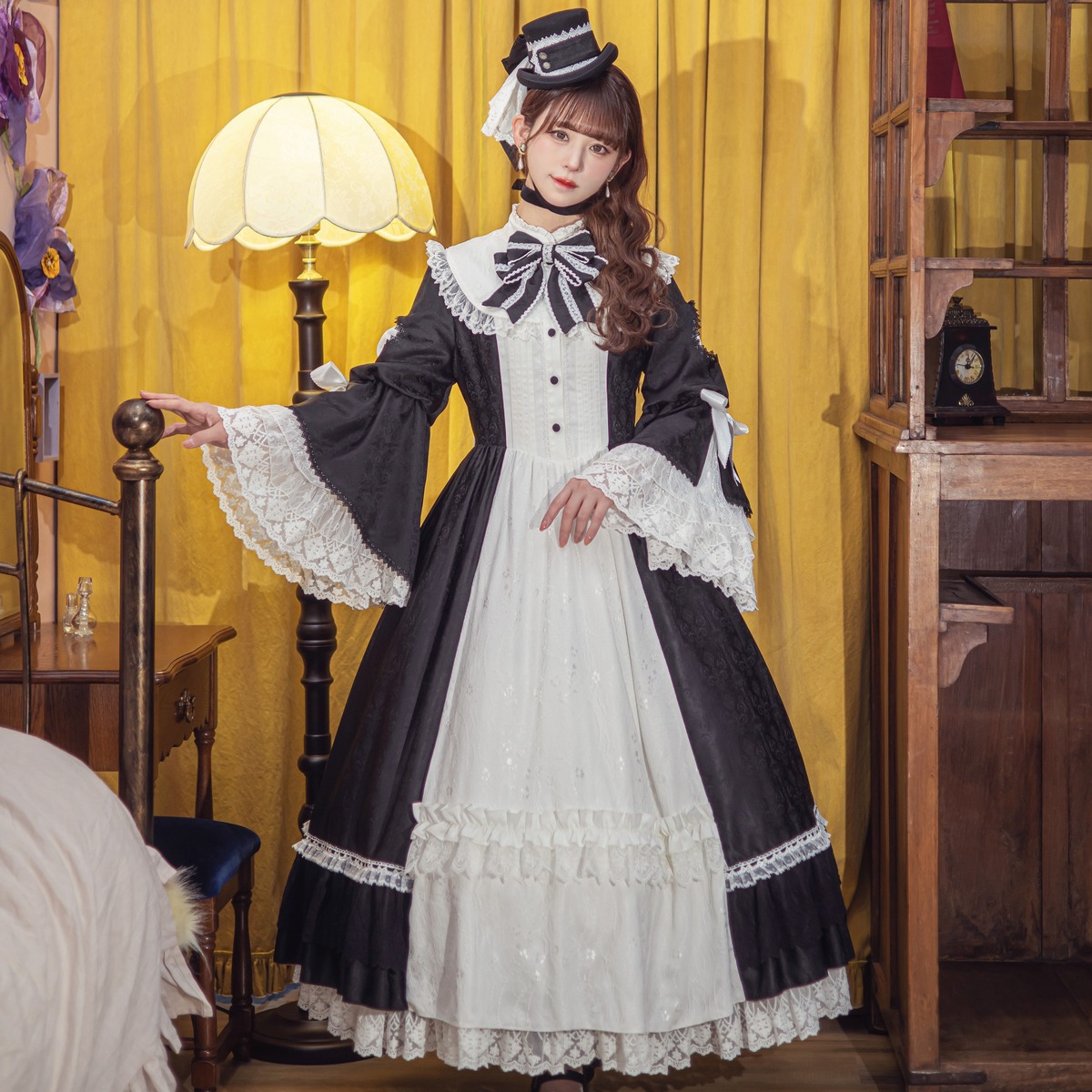 トワイライト・セレナーデ ロココリボンワンピース | HoshibakoWorks 