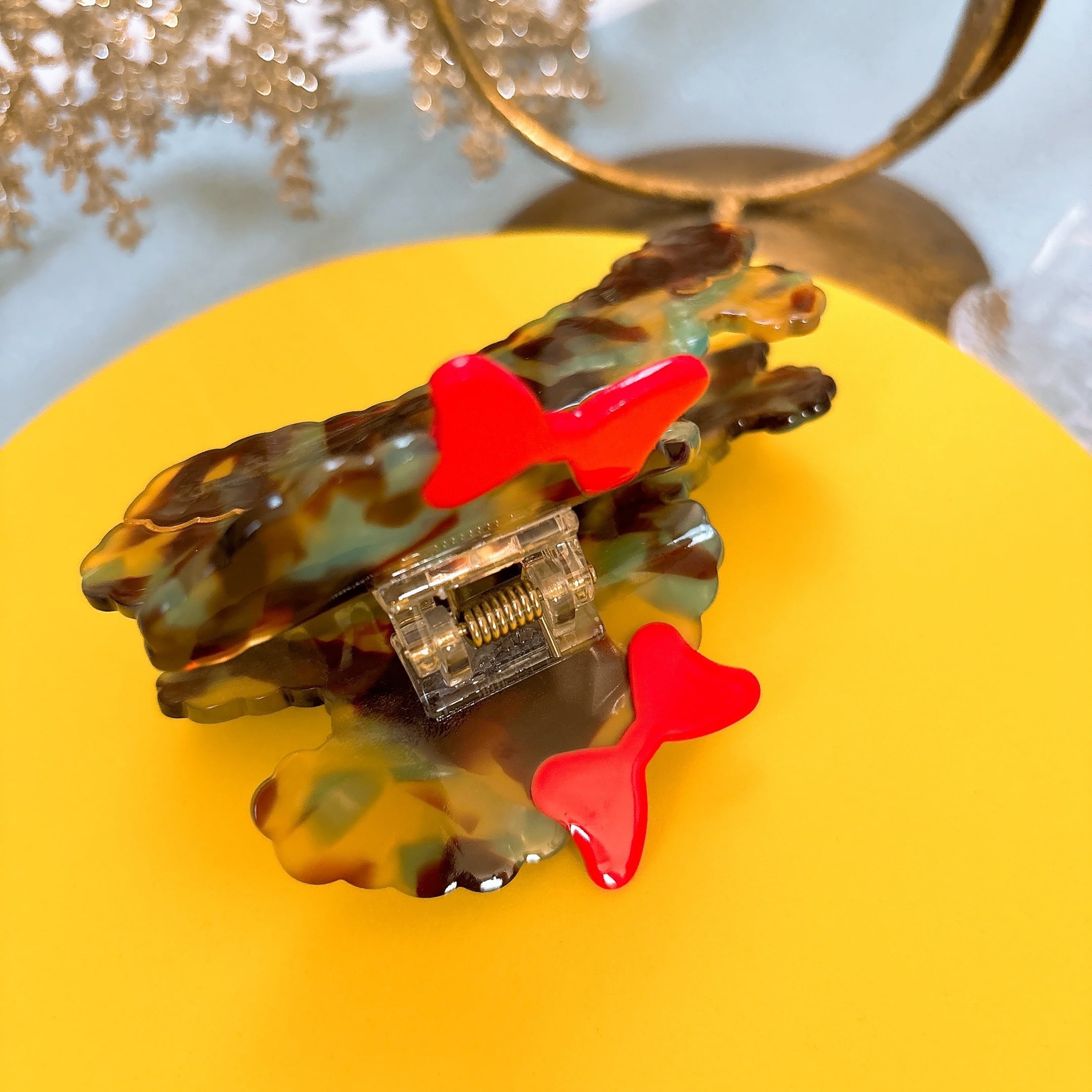 おめかしプードル ヘアクリップ | 動物や生き物のヘアアクセサリー屋