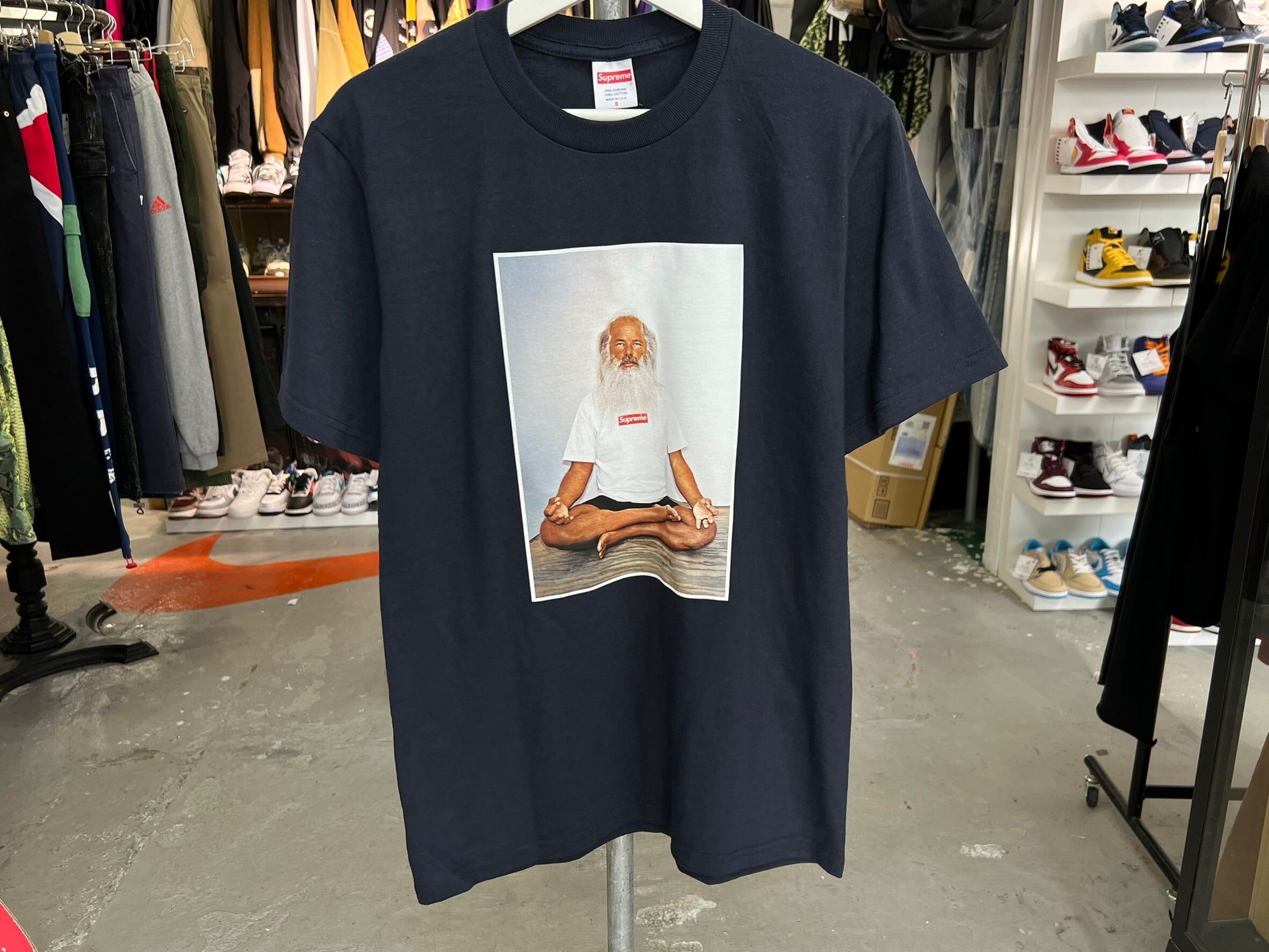 Supreme RICK RUBIN TEE SMALL NAVY 85552 | BRAND BUYERS 