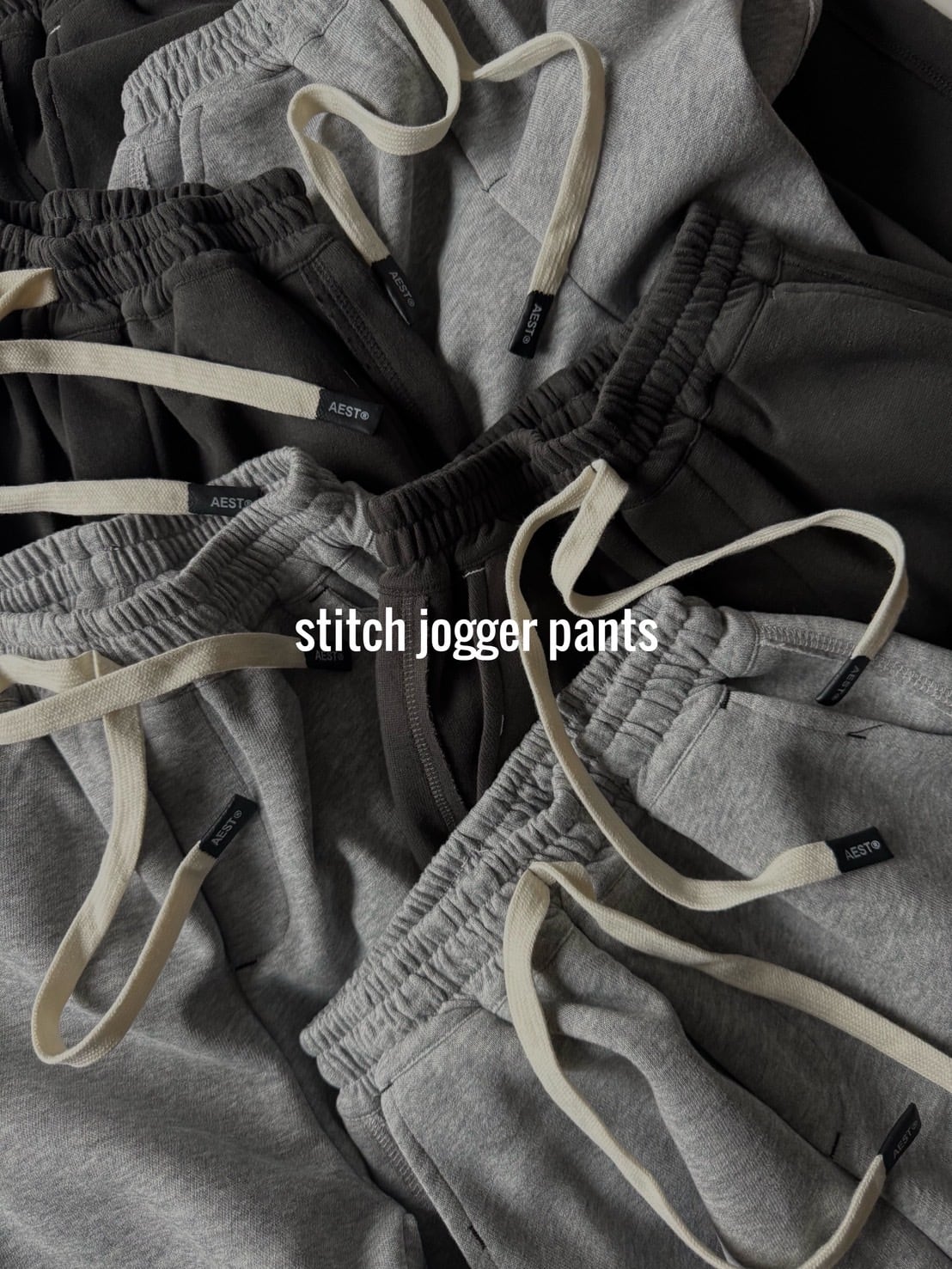 AEST スウェットジョガーパンツ（130〜170cm）4227