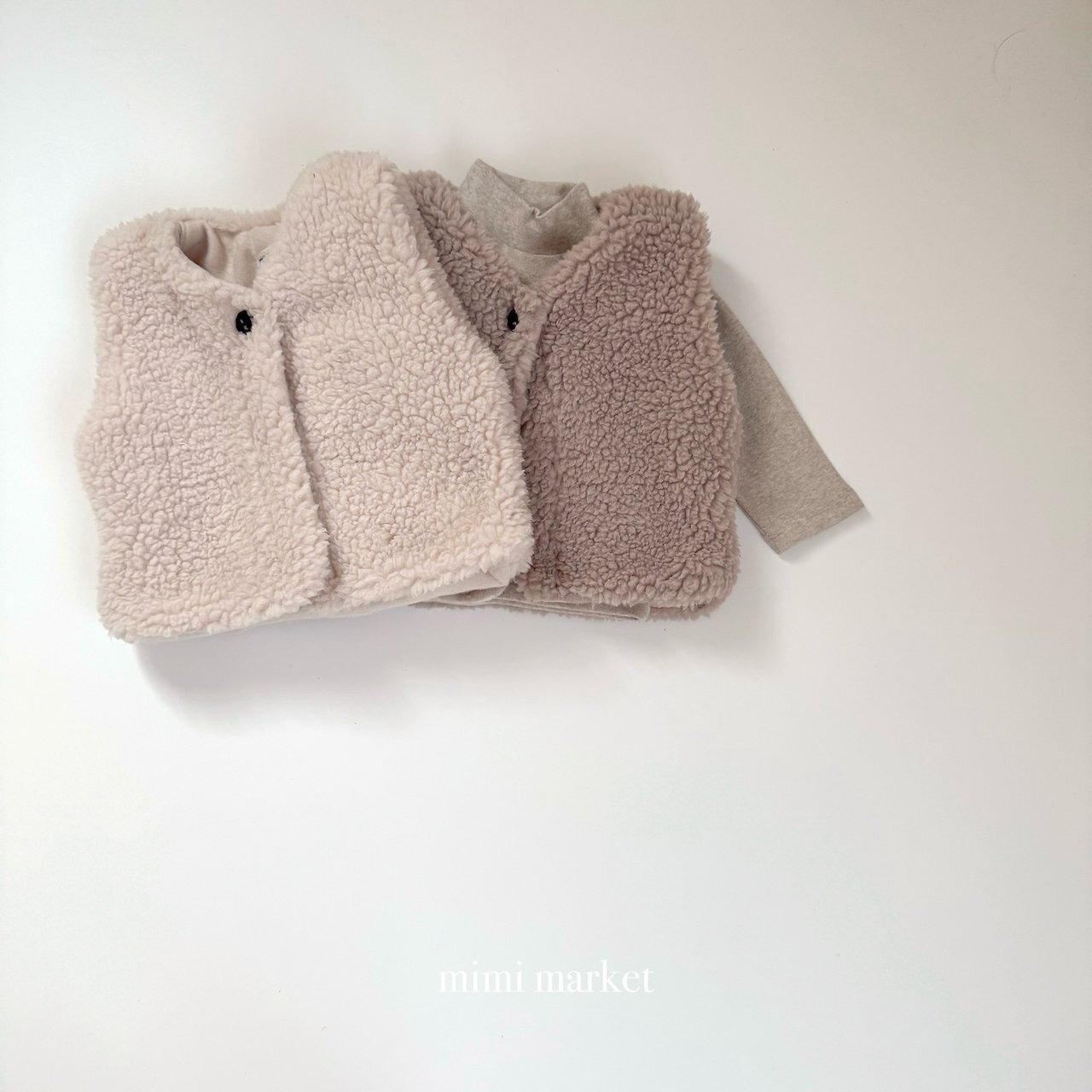 ミミマーケット / mimimarket / プードルベスト / 韓国子供服 / キッズ / 26winter〖取寄〗*S~L*