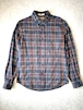L.L.Bean チェック柄 長袖フランネルシャツ S グレー×レッド エルエルビーン ボタンダウン ネルシャツ TRADITIONAL FIT