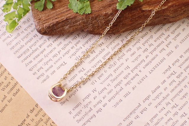 フローライトネックレス　2.53ct [D12‐202]